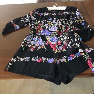 Yumi Kim, shorts romper, belted